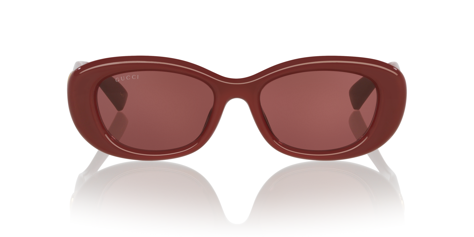 GUCCI Woman Sunglasses GG1829SK  -  Frame color: Burgundy, Lens color: Red