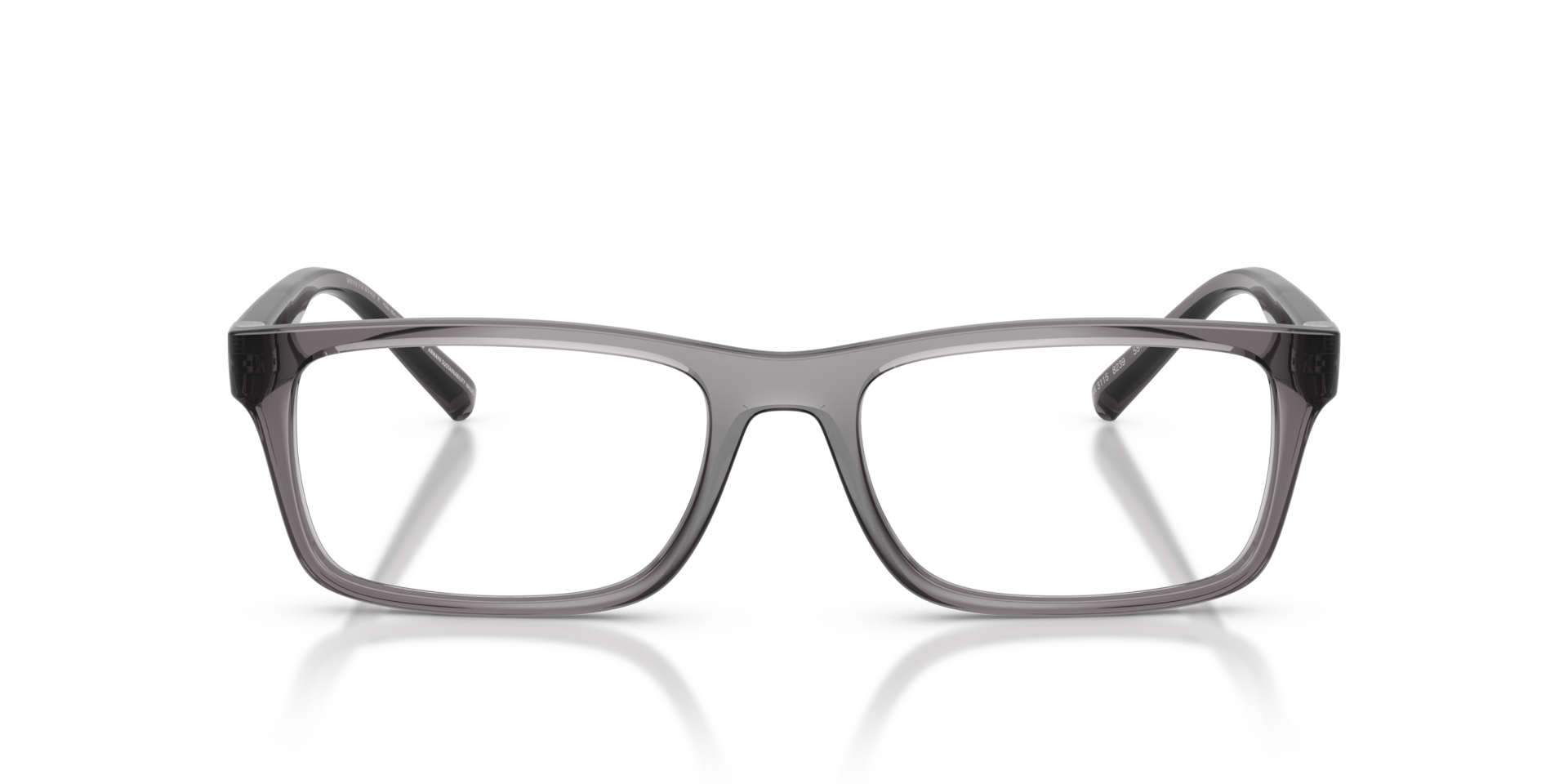 Armani Exchange AX3115 Shiny Transparent Grey Size XL 98$