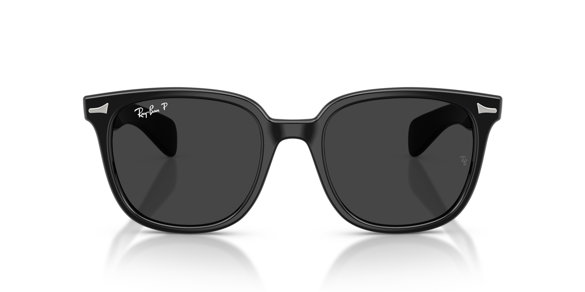RAY-BAN Unisex Sunglasses Brunel II  -  Frame color: Black, Lens color: Polarized Black