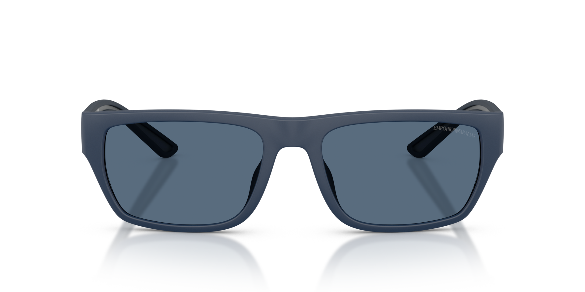 EMPORIO ARMANI Man Sunglasses EA4267U  -  Frame color: Rubberized Matte Blue, Lens color: Dark Blue