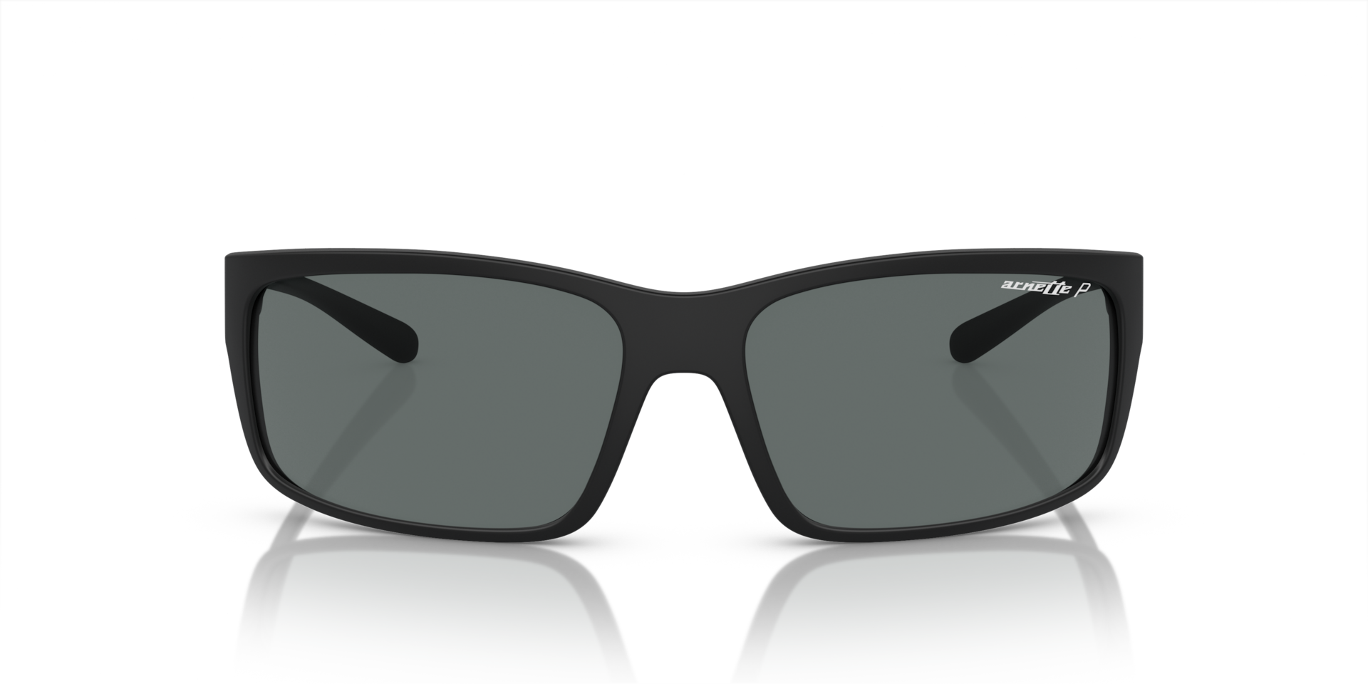 ARNETTE Man Sunglasses Fastball 2.0 - Frame color: Matte Black, Lens color: Polarized Dark Grey