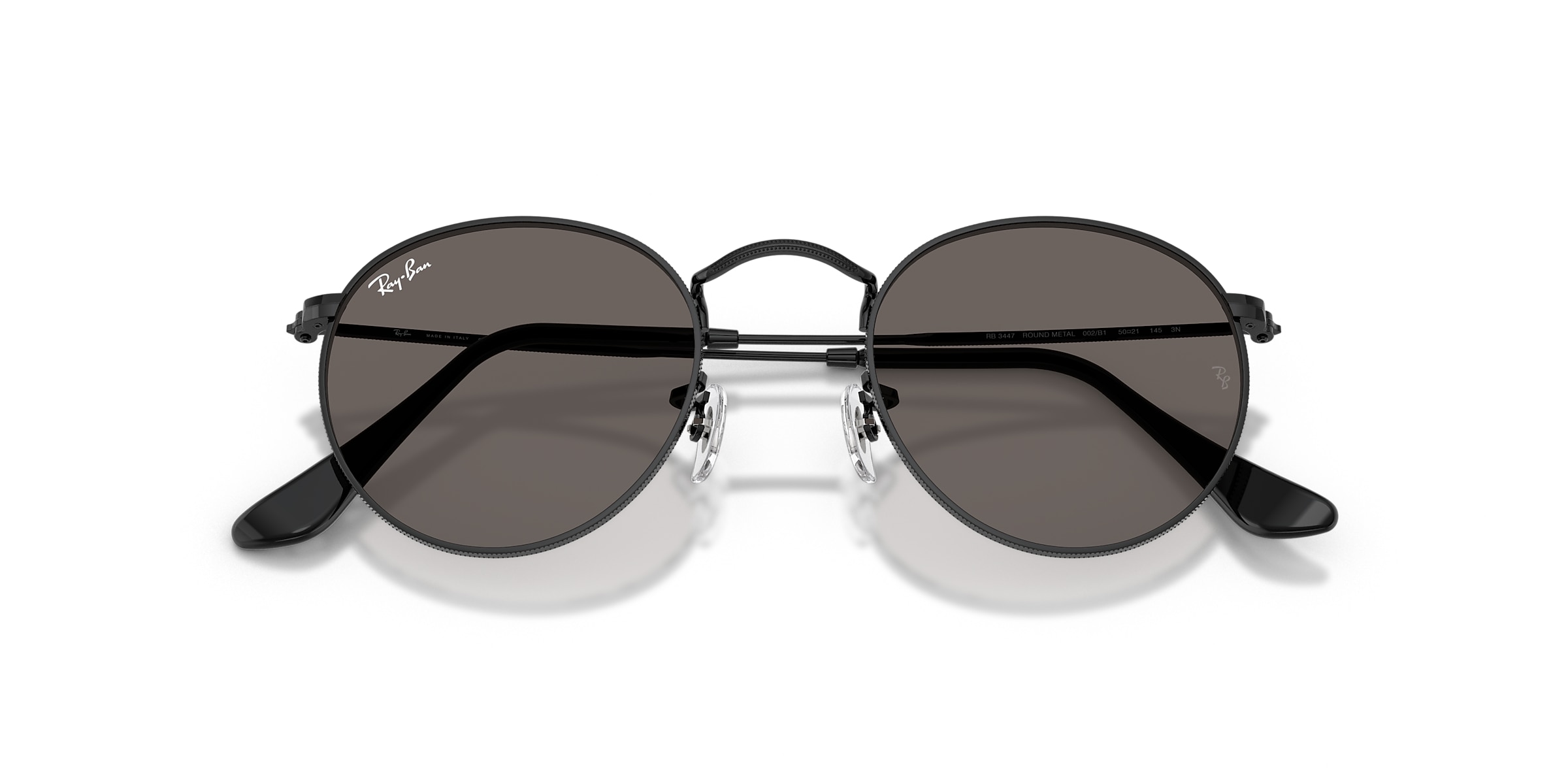Ray-Ban Sunglasses RB3447 ROUND METAL