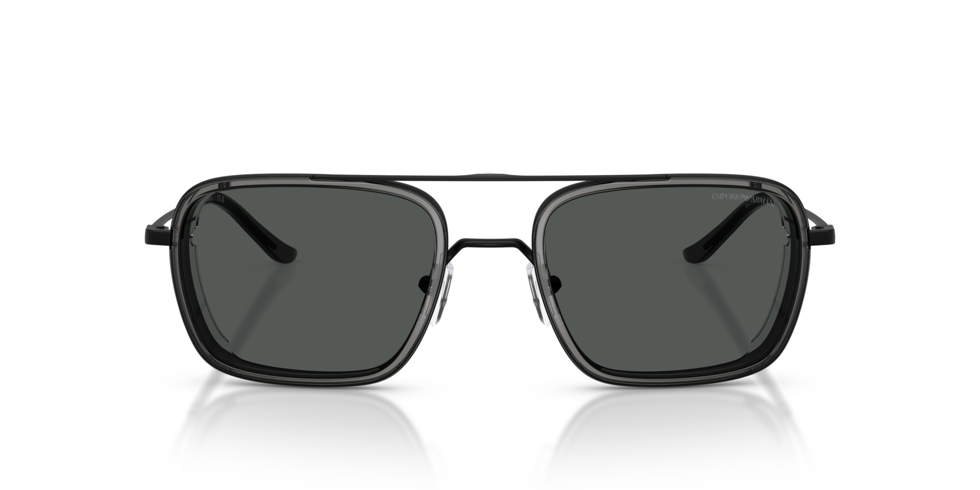 EMPORIO ARMANI Man Sunglasses EA2162 - Frame color: Matte Black, Lens color: Smoke