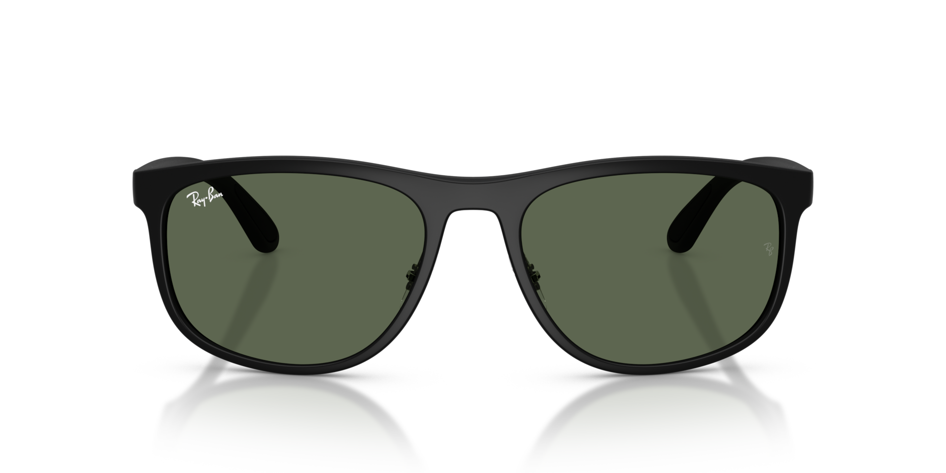 Ray-Ban Rb4468 Liteforce Sunglasses Sand Black Frame Green Lenses 59-18