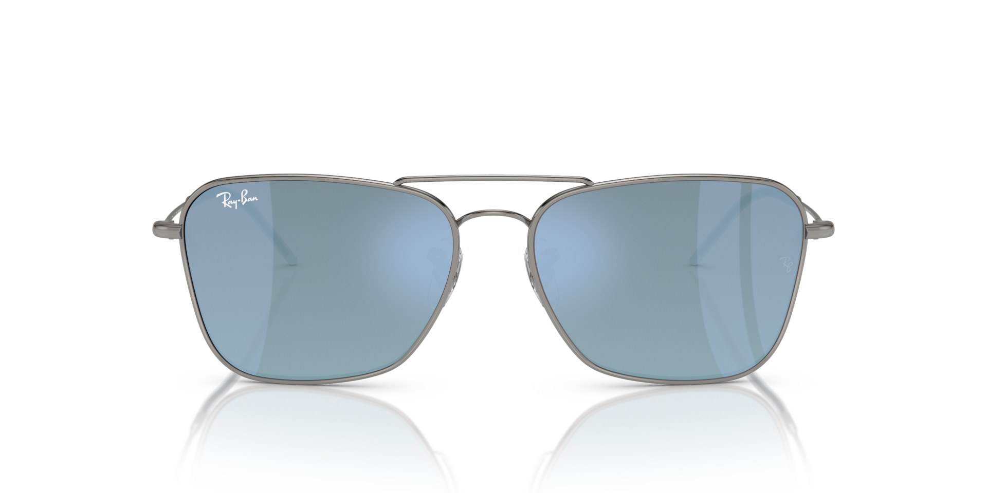 Ray-Ban RBR0102S CARAVAN REVERSE Gunmetal, Size: XL