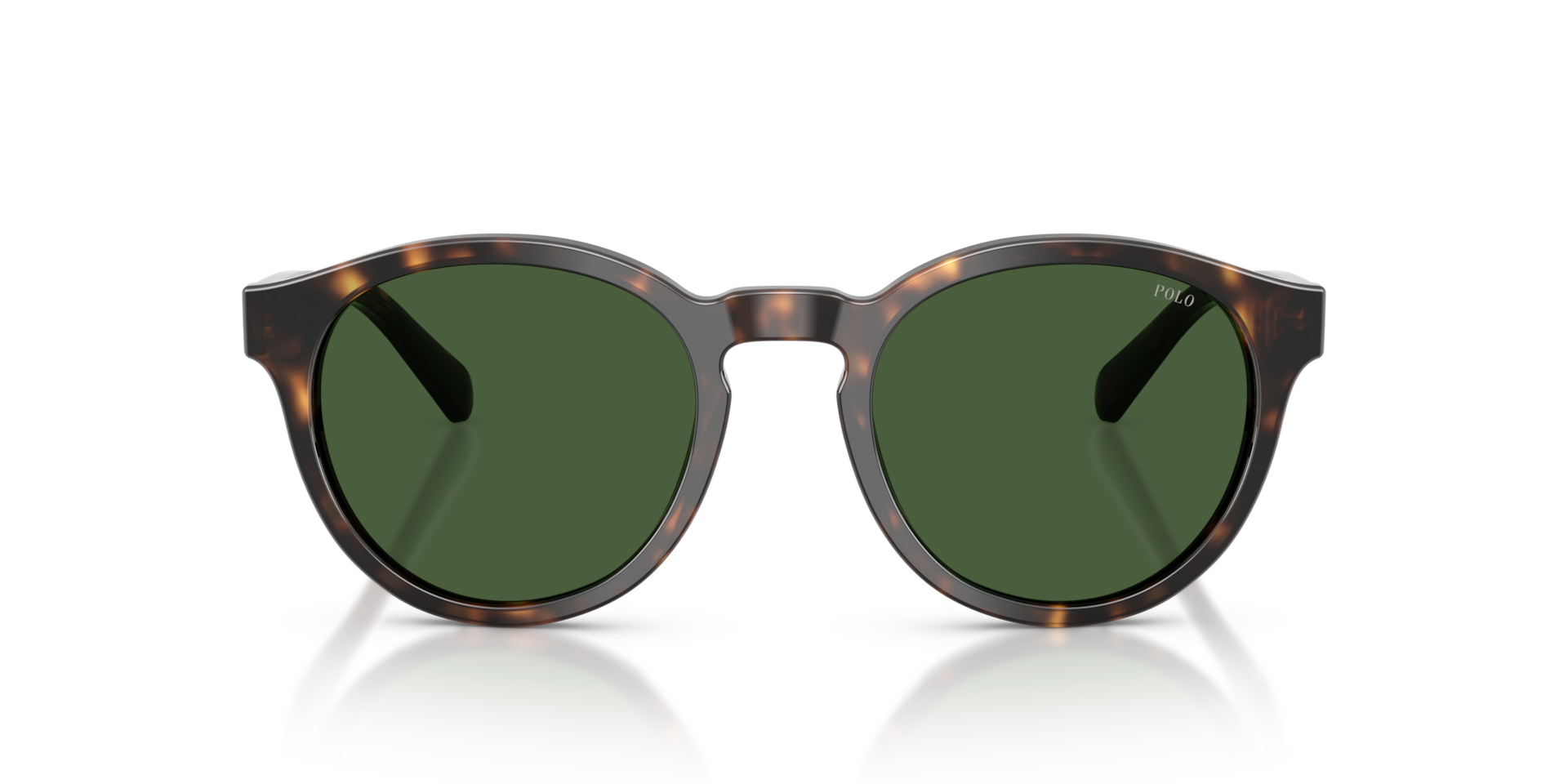 POLO RALPH LAUREN Man Sunglasses PH4192  -  Frame color: Shiny Dark Havana, Lens color: Bottle Green
