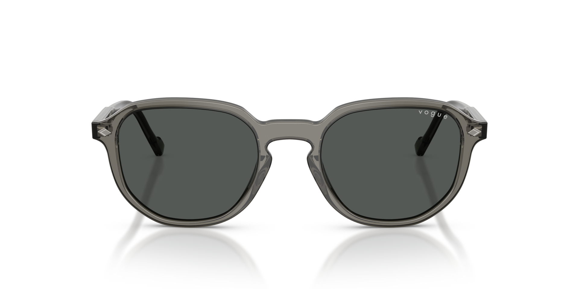 VOGUE EYEWEAR Man Sunglasses VO5707S  -  Frame color: Transparent Dark Grey, Lens color: Dark Grey