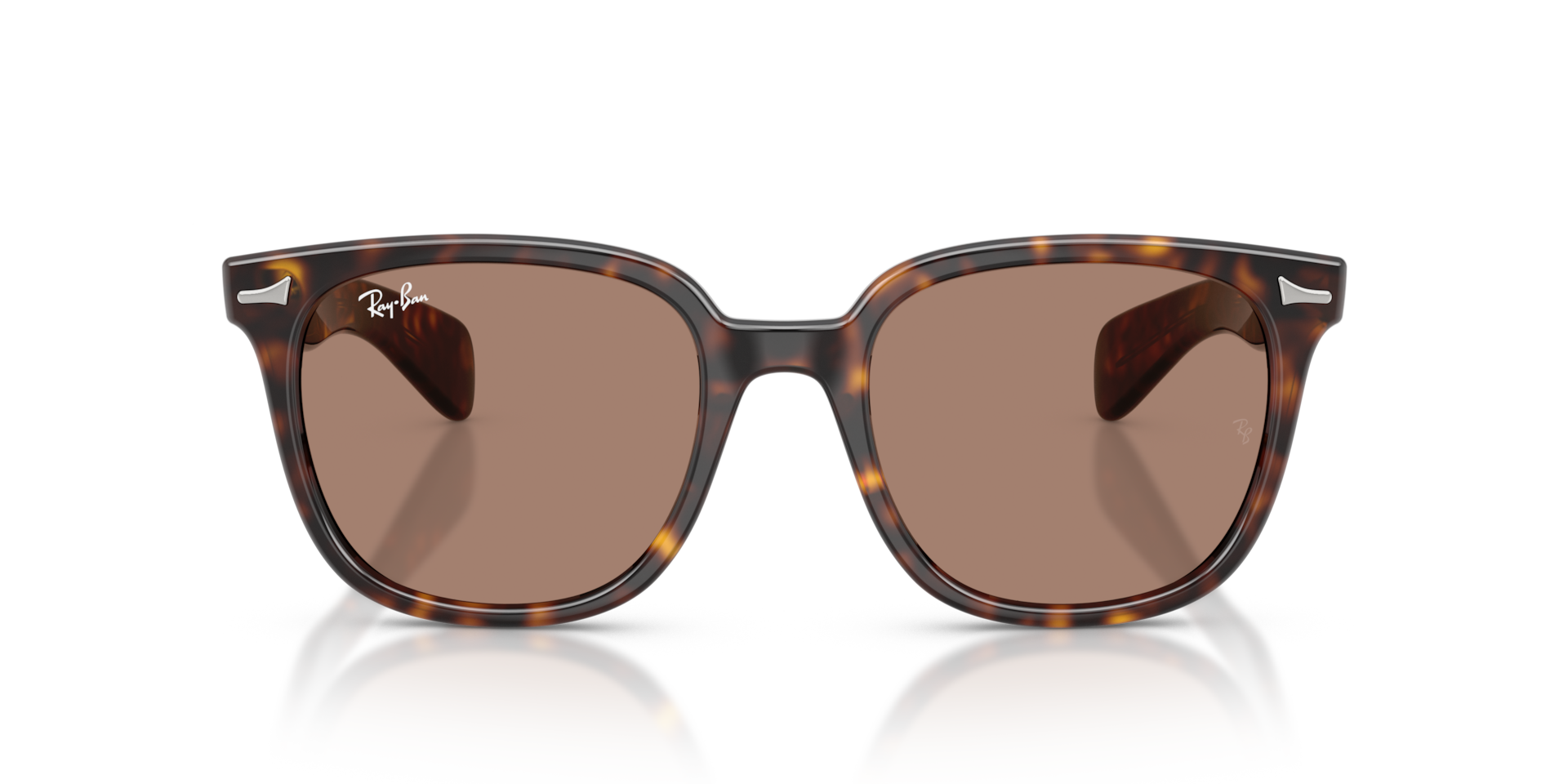 RAY-BAN Unisex Sunglasses Brunel II  -  Frame color: Havana, Lens color: Light Violet