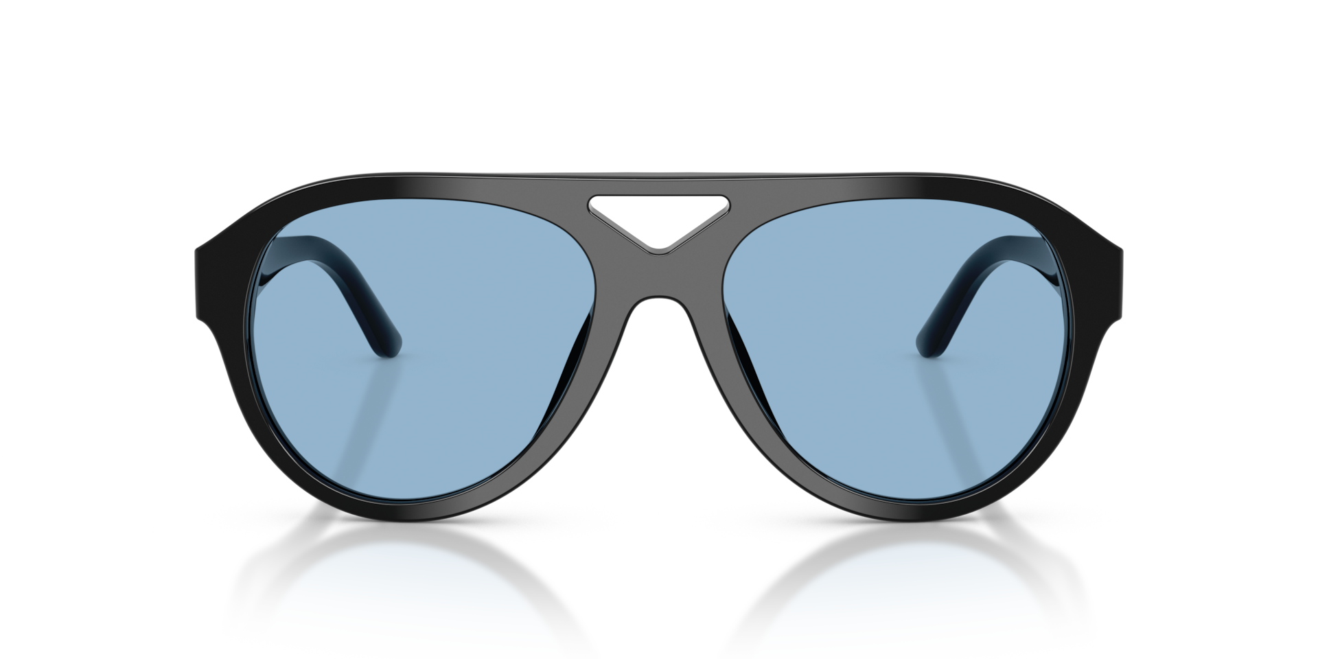 TORY BURCH Woman Sunglasses TY7233U  -  Frame color: Black, Lens color: Blue