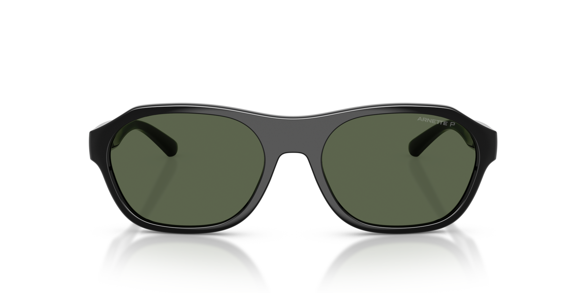 ARNETTE Man Sunglasses AN4380 - Frame color: Recycled Black, Lens color: Dark Green Polarized
