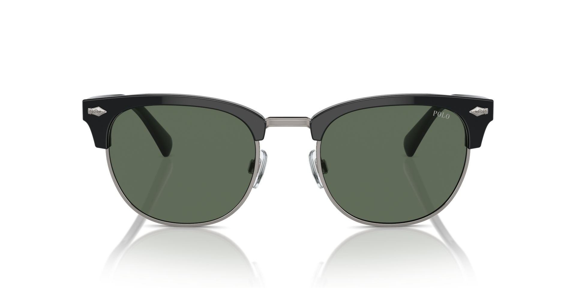POLO RALPH LAUREN Man Sunglasses PH4217  -  Frame color: Shiny Black, Lens color: Bottle Green