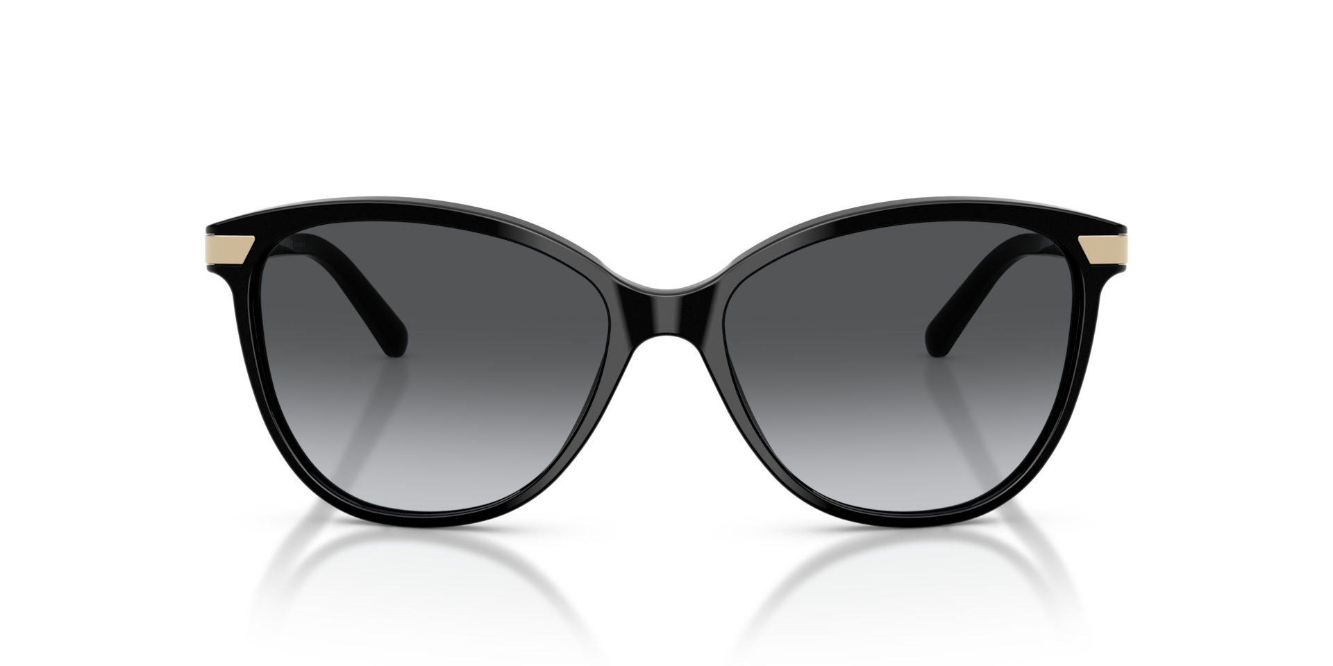 BURBERRY Woman Sunglasses BE4216 - Frame color: Black, Lens color: Polarized Grey Gradient