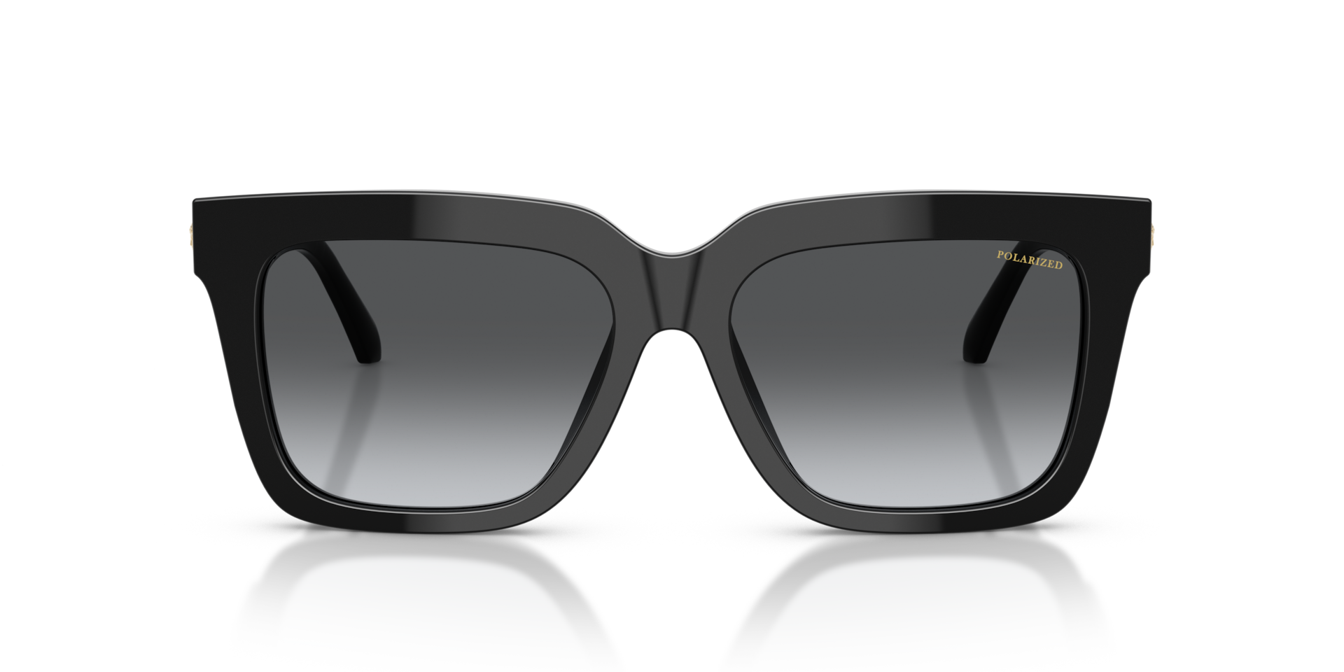 VERSACE Woman Sunglasses VE4498  -  Frame color: Black, Lens color: Dark Grey Gradient Polarized
