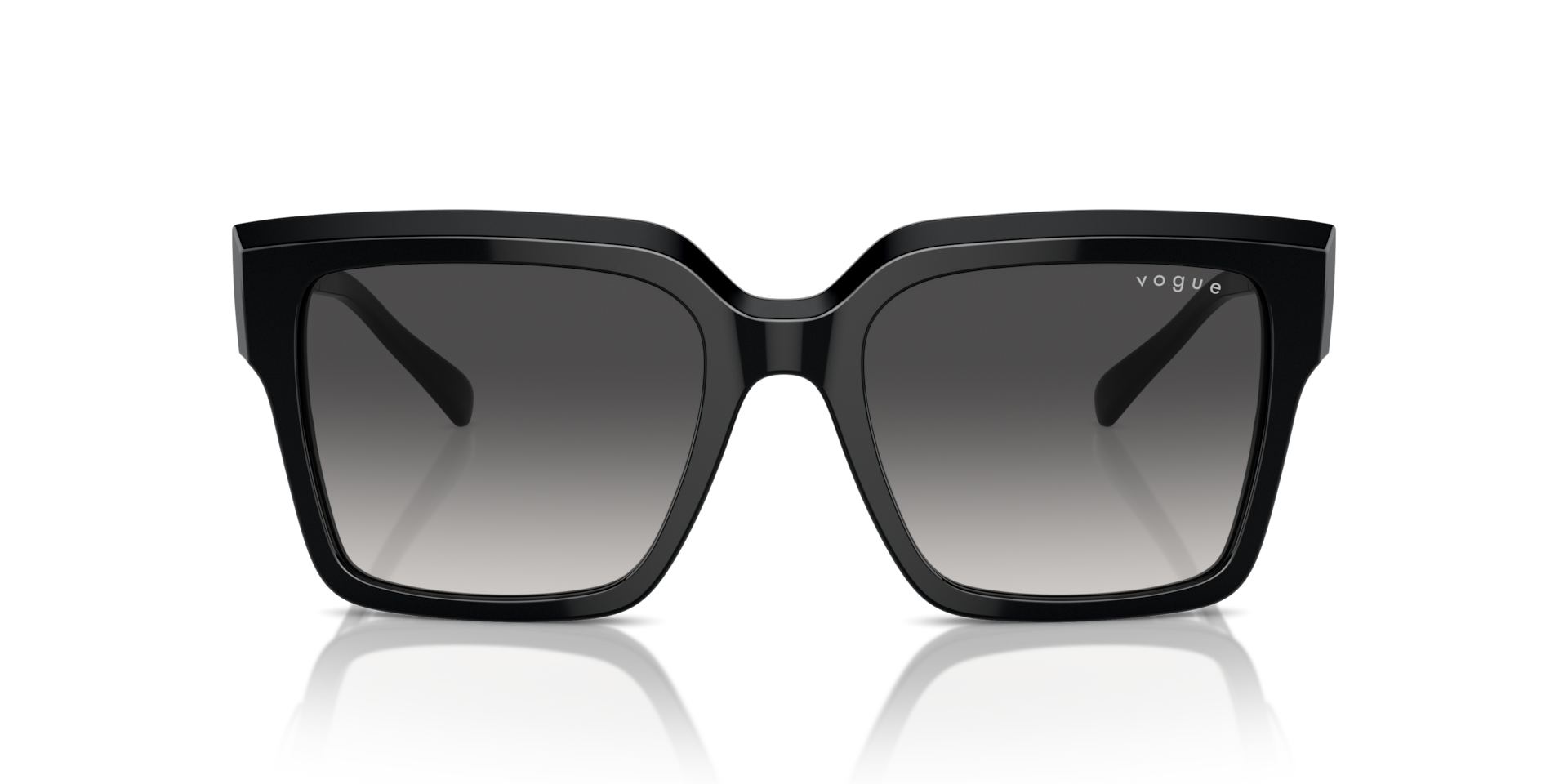VOGUE EYEWEAR Woman Sunglasses VO5553S - Frame color: Black, Lens color: Grey Gradient Black