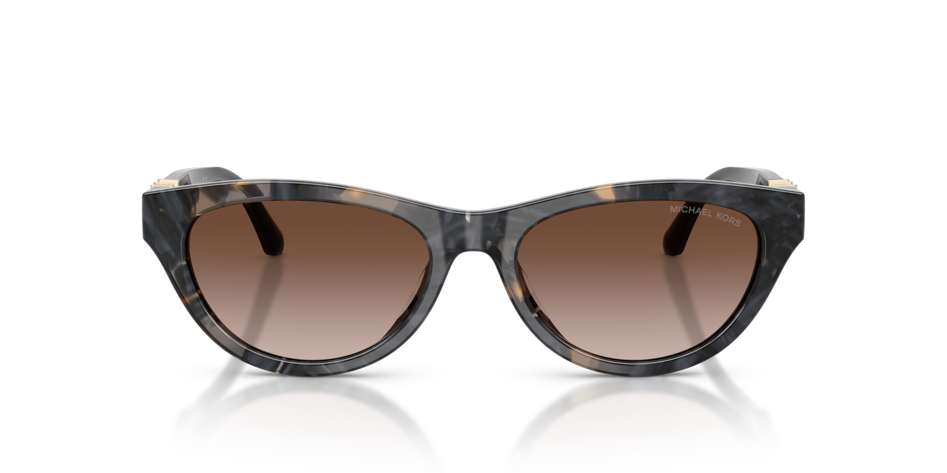 MICHAEL KORS Woman Sunglasses Napa Valley - Frame color: Black Camo Tortoise, Lens color: Brown Gradient