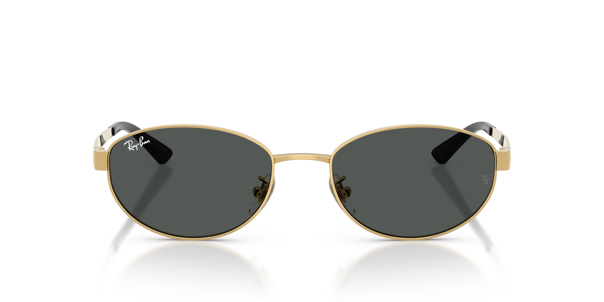 RAY-BAN Unisex Sunglasses RB3774D  -  Frame color: Arista Gold, Lens color: Dark Grey