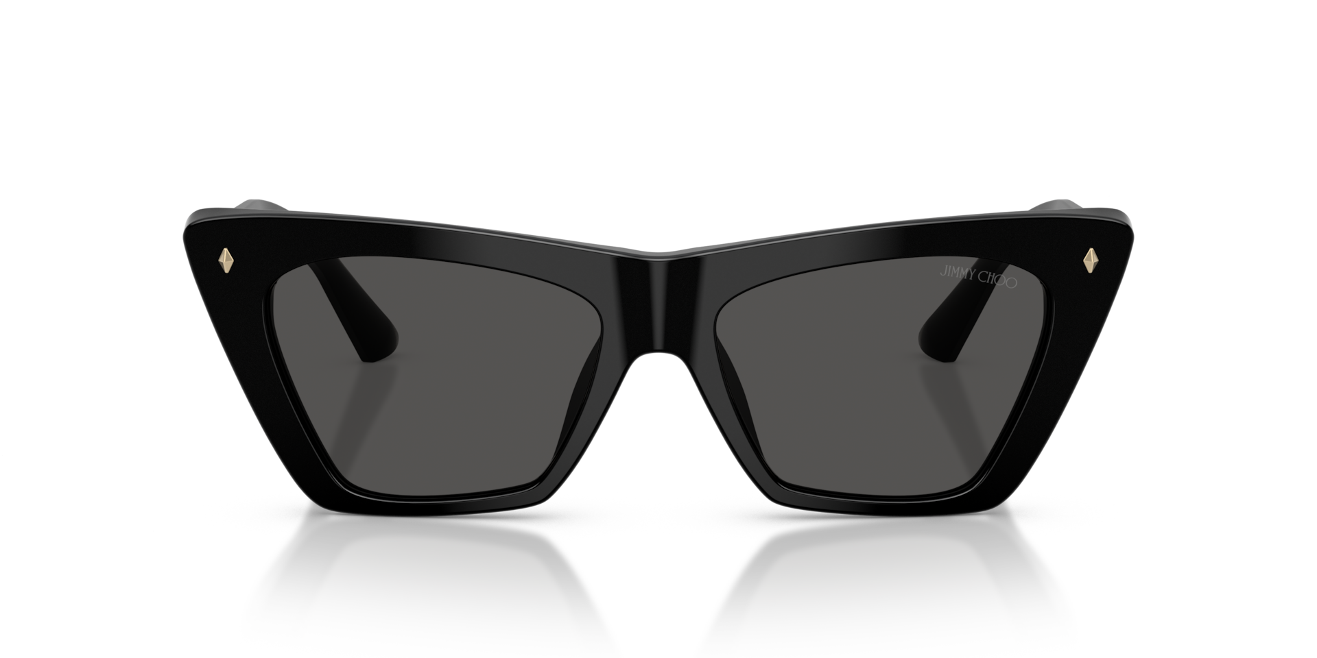 JIMMY CHOO Woman Sunglasses JC5062U - Frame color: Black, Lens color: Dark Grey