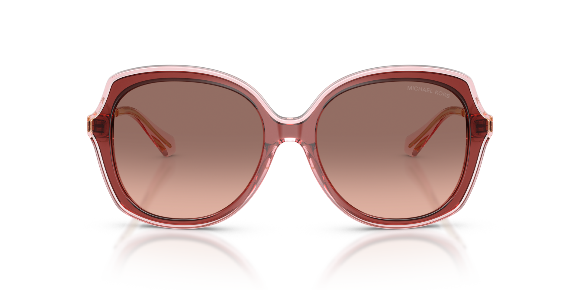 MICHAEL KORS Woman Sunglasses Canary Islands - Frame color: Rosewood, Lens color: Brown Pink