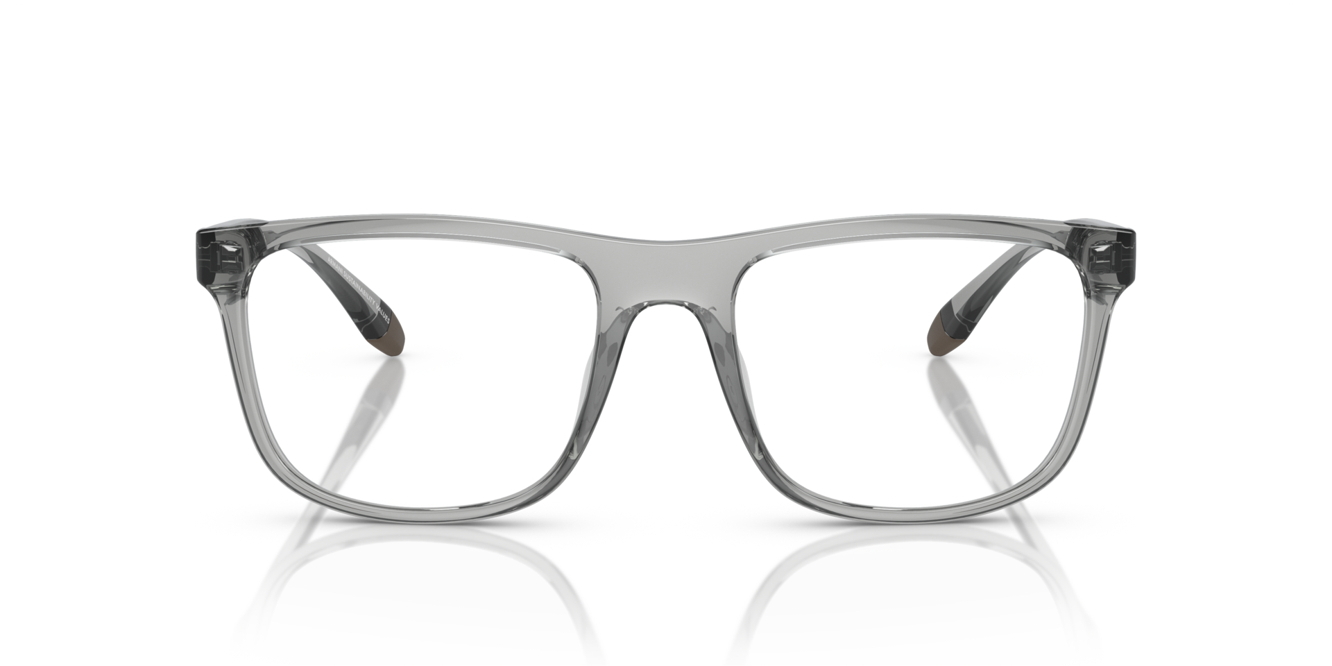 Armani Exchange AX3101U Shiny Transparent Grey Size M 66$