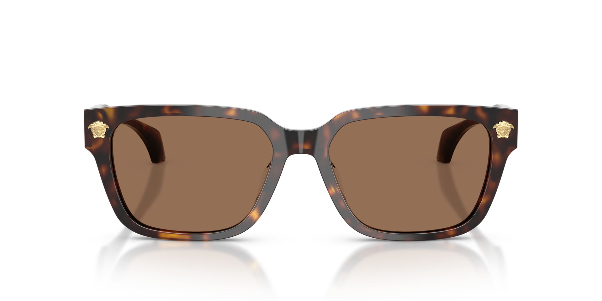 VERSACE Man Sunglasses VE4513D - Frame color: Havana, Lens color: Dark Brown