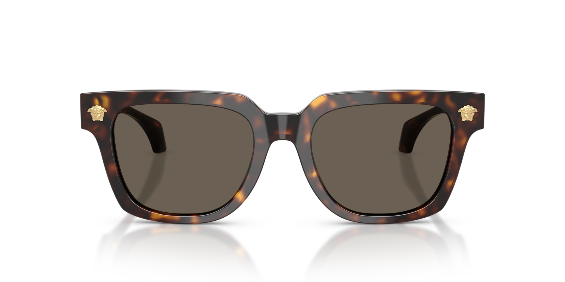 VERSACE Man Sunglasses VE4510U  -  Frame color: Havana, Lens color: Brown