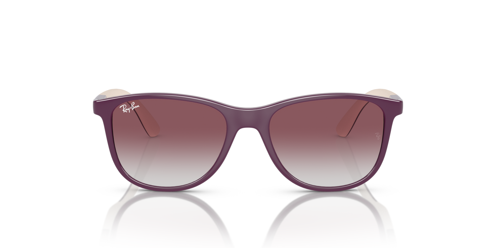 Ray-Ban RB9077S KIDS BIO-BASED Purple On Beige, Size: L
