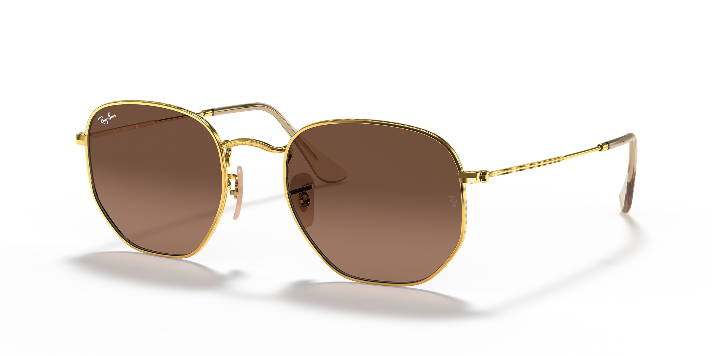 Ray-Ban Sunglasses RB3548N HEXAGONAL FLAT LENSES