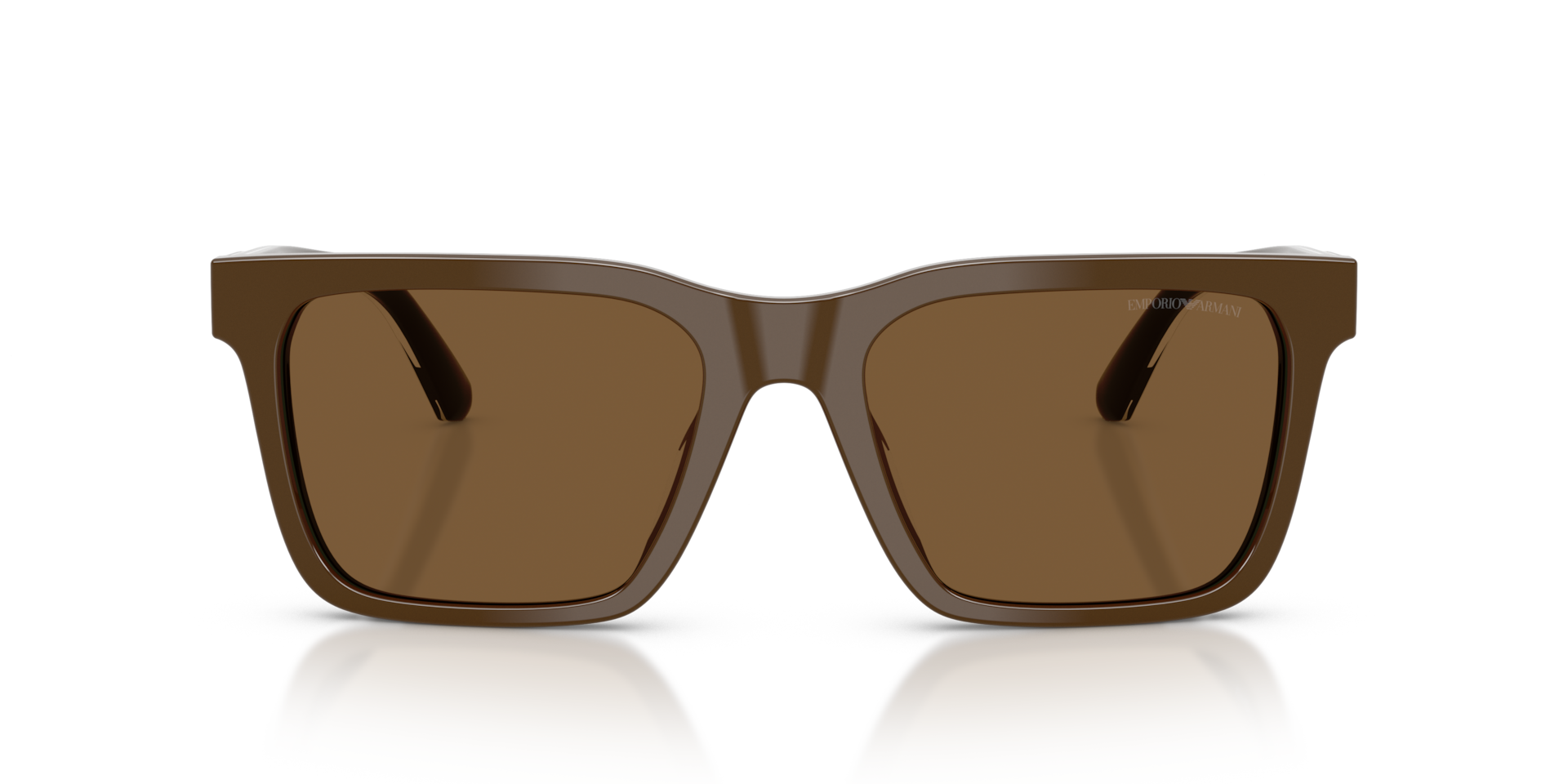 EMPORIO ARMANI Man Sunglasses EA4262U  -  Frame color: Shiny Brown, Lens color: Brown