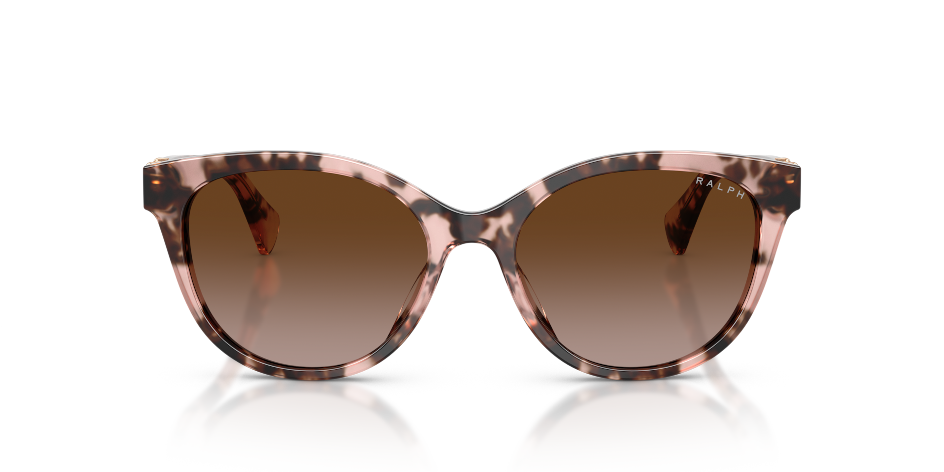 RALPH Woman Sunglasses RA5357U - Frame color: Pink Havana, Lens color: Gradient Brown