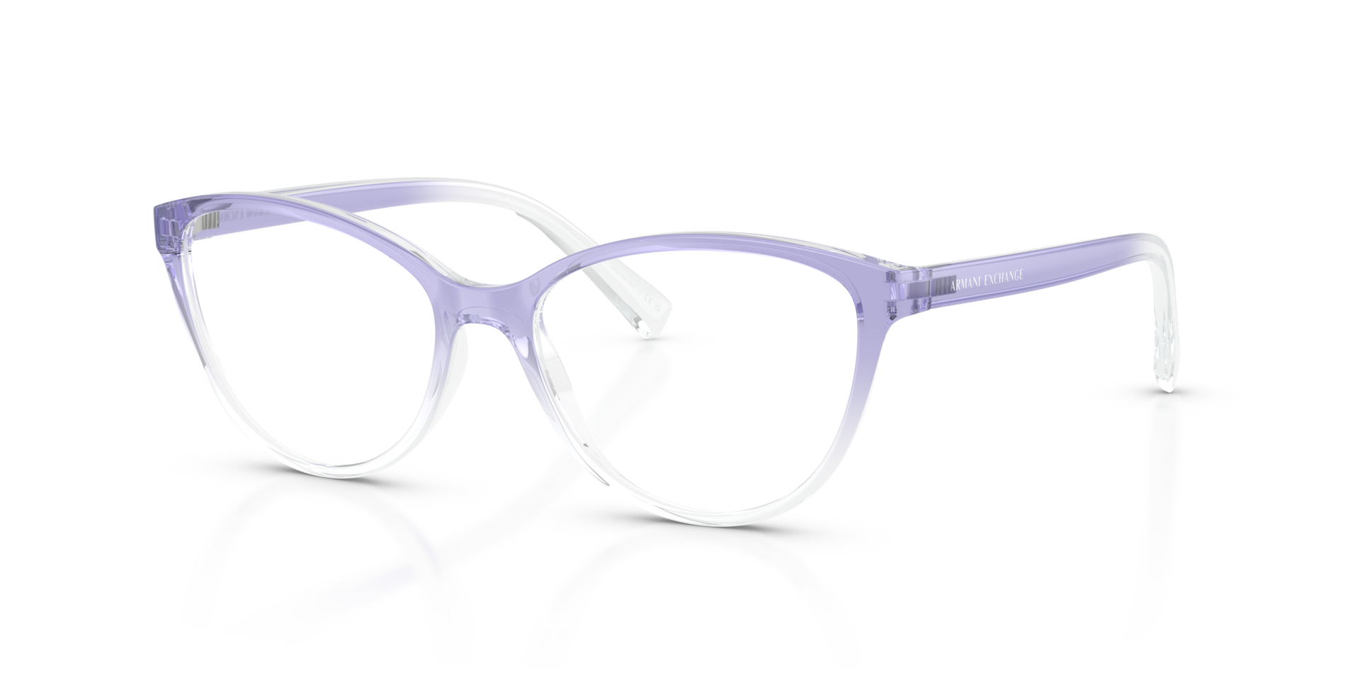 Armani Exchange AX3053 Shiny Lilac Gradient Crystal Size M 140$