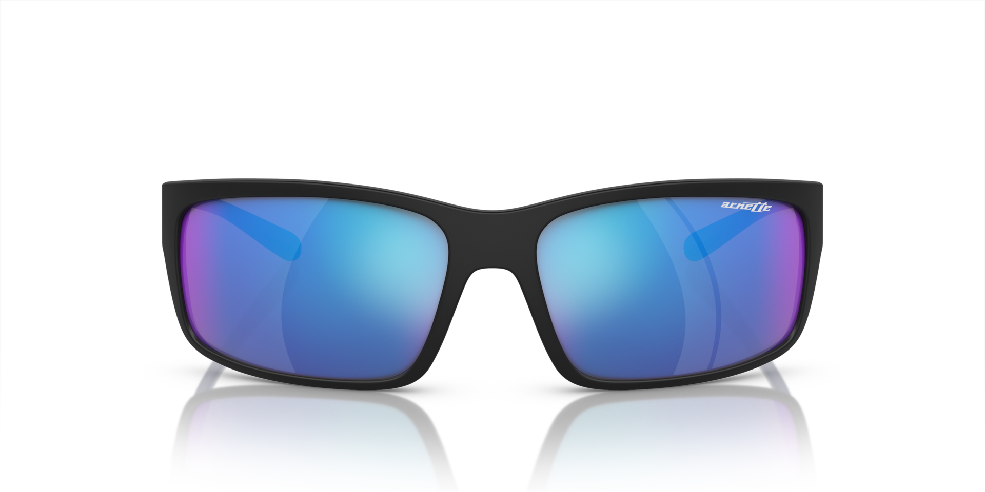 ARNETTE Man Sunglasses Fastball 2.0 - Frame color: Matte Black, Lens color: Blue