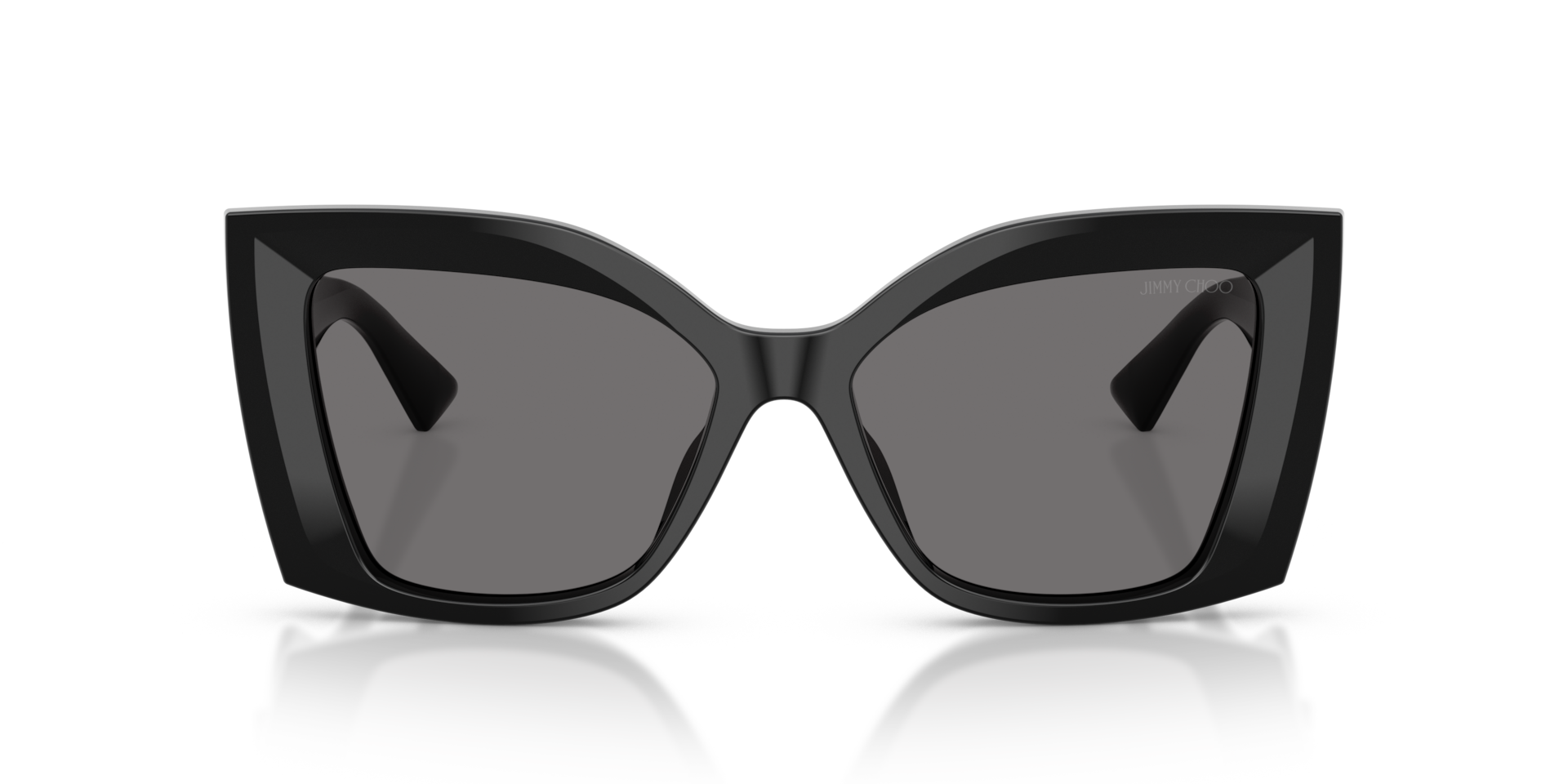 JIMMY CHOO Woman Sunglasses JC5074U  -  Frame color: Black, Lens color: Polarized Dark Grey