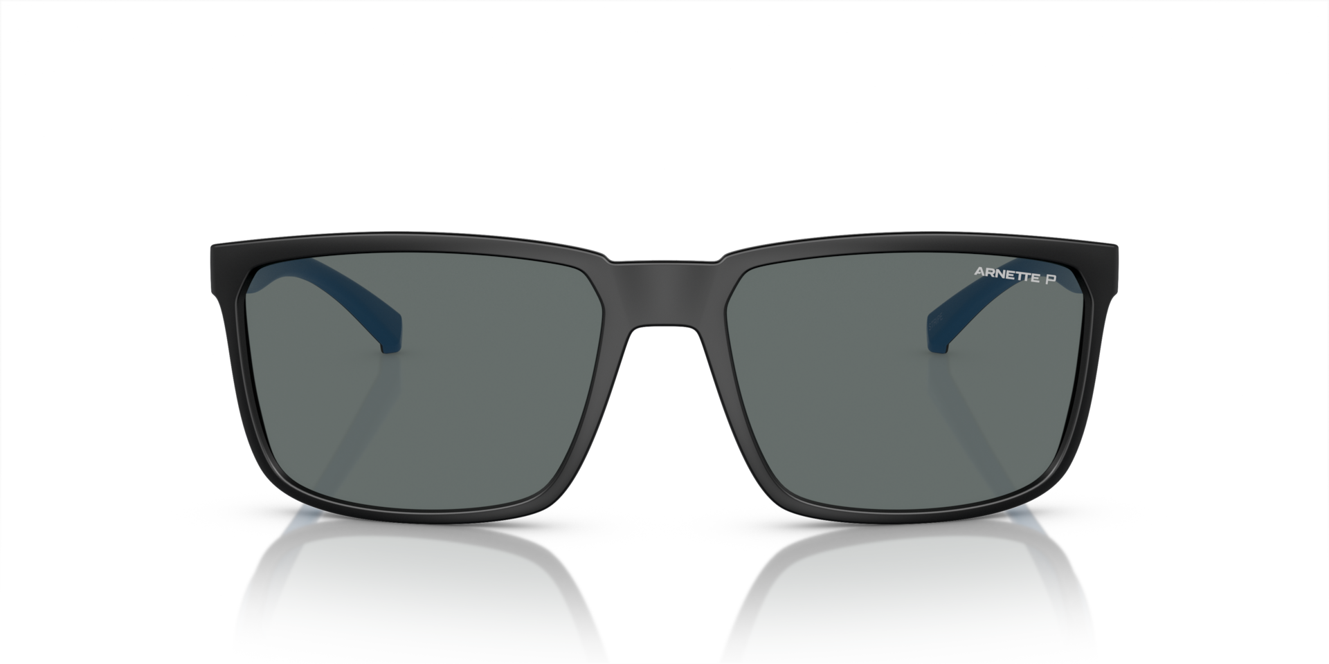 ARNETTE Man Sunglasses Stripe  -  Frame color: Matte Black, Lens color: Polarized Dark Grey
