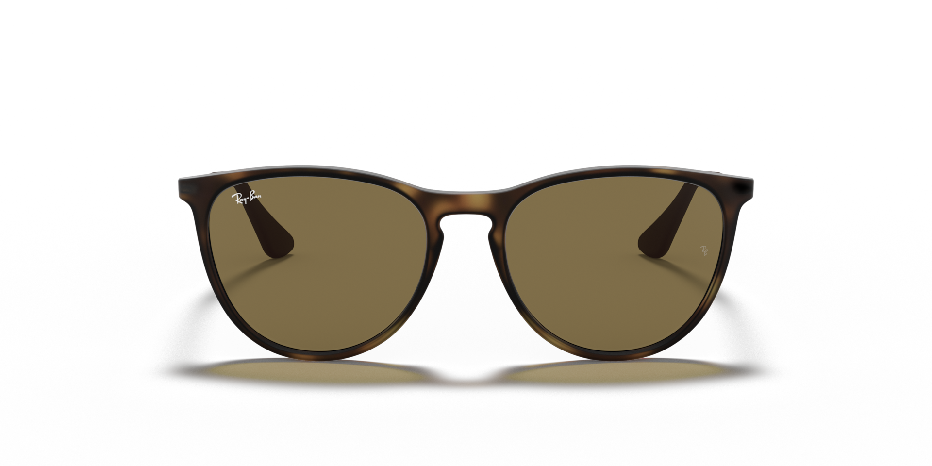 RAY-BAN Unisex Sunglasses Erika Kids  -  Frame color: Havana, Lens color: Brown