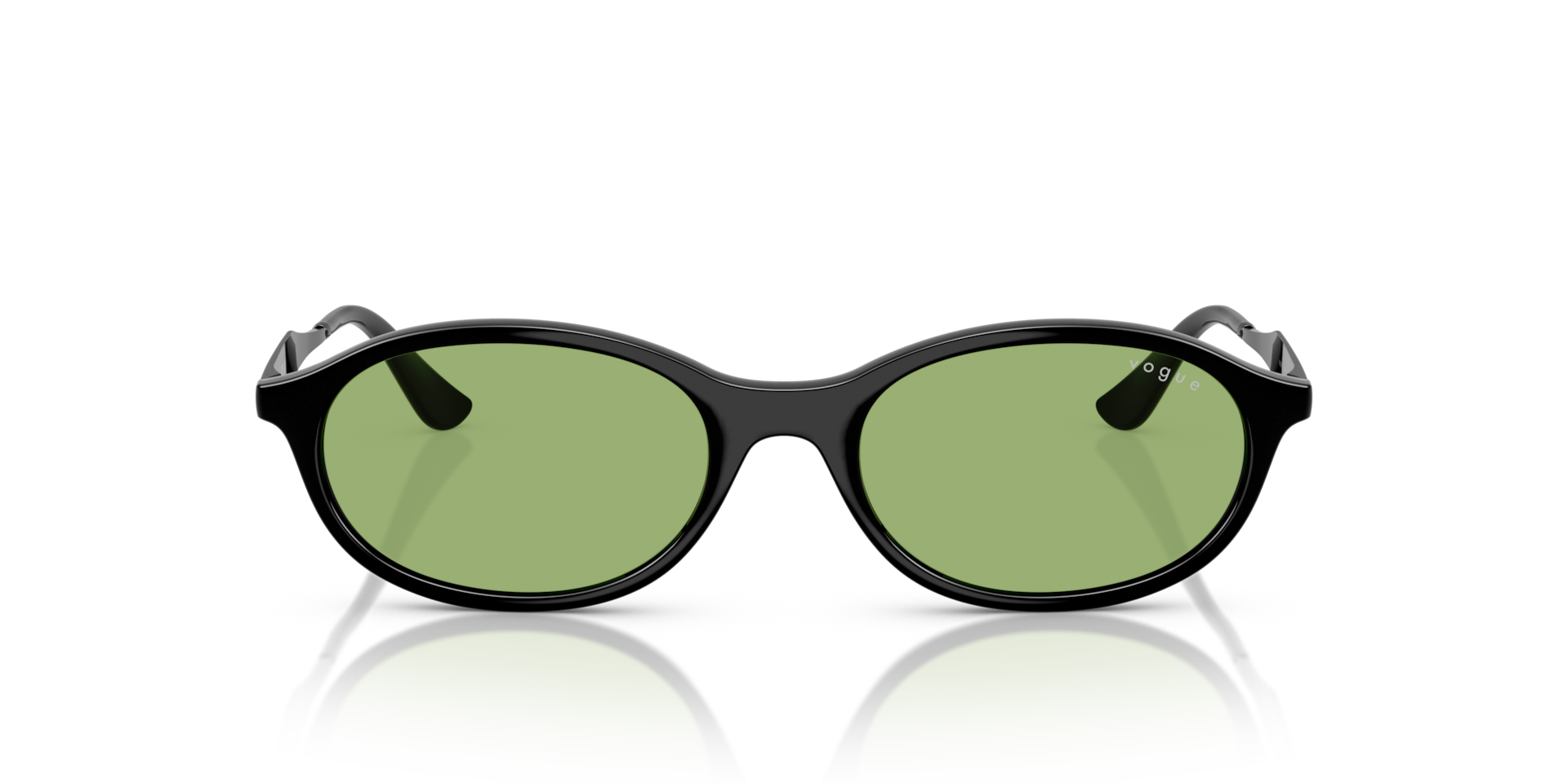 VOGUE EYEWEAR Woman Sunglasses VO5625S  -  Frame color: Black, Lens color: Green