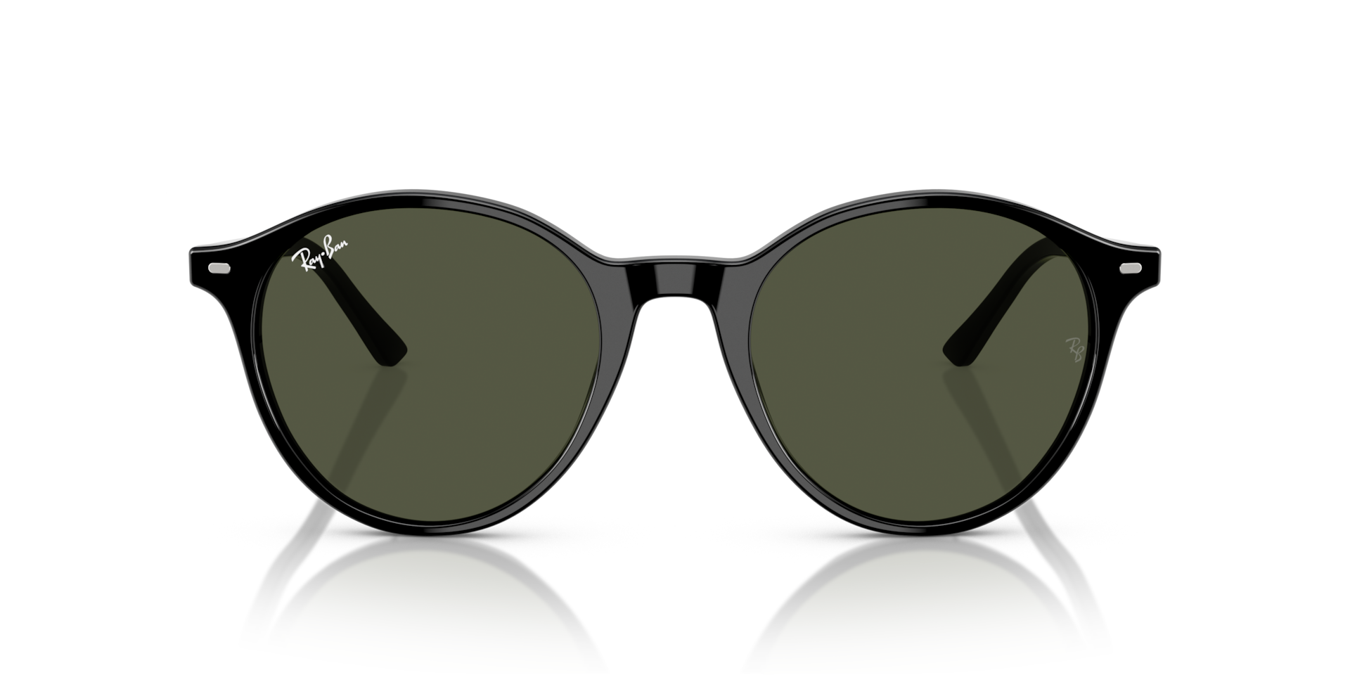 RAY-BAN Unisex Sunglasses RB2230  -  Frame color: Black, Lens color: G-15 Green