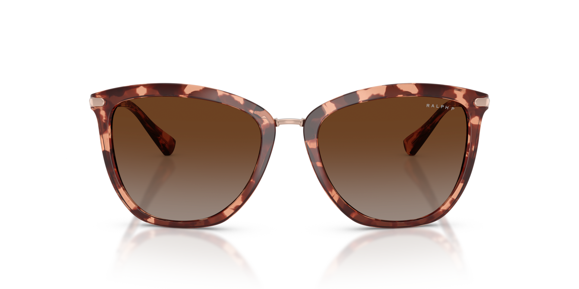 RALPH Woman Sunglasses RA5245  -  Frame color: Pink Havana, Lens color: Brown Gradient Polarized