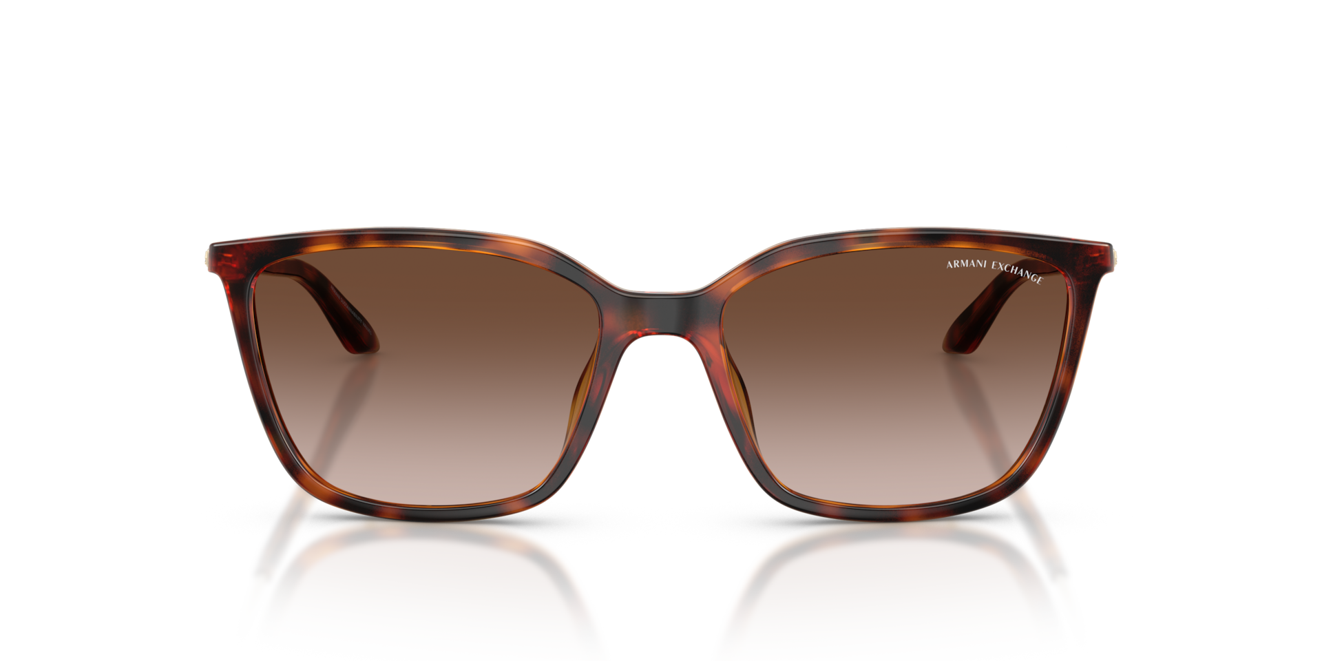 ARMANI EXCHANGE Woman Sunglasses AX4171SU  -  Frame color: Shiny Havana, Lens color: Brown Gradient
