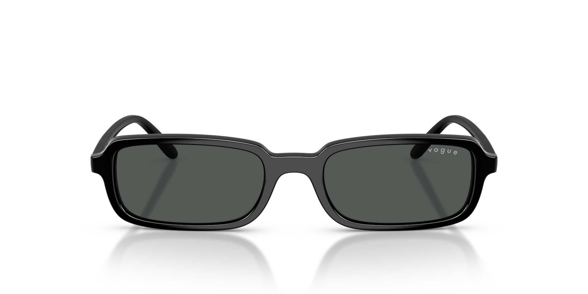 VOGUE EYEWEAR Woman Sunglasses VO5666S  -  Frame color: Black, Lens color: Dark Grey