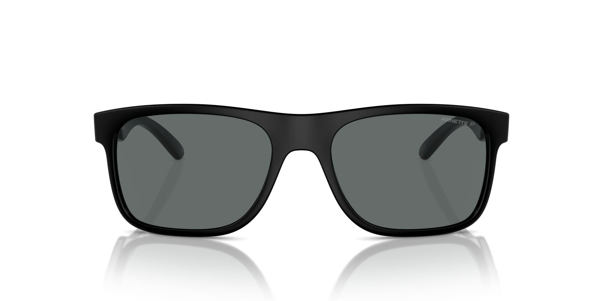 ARNETTE Man Sunglasses Khim  -  Frame color: Recycled Black, Lens color: Polarized Grey