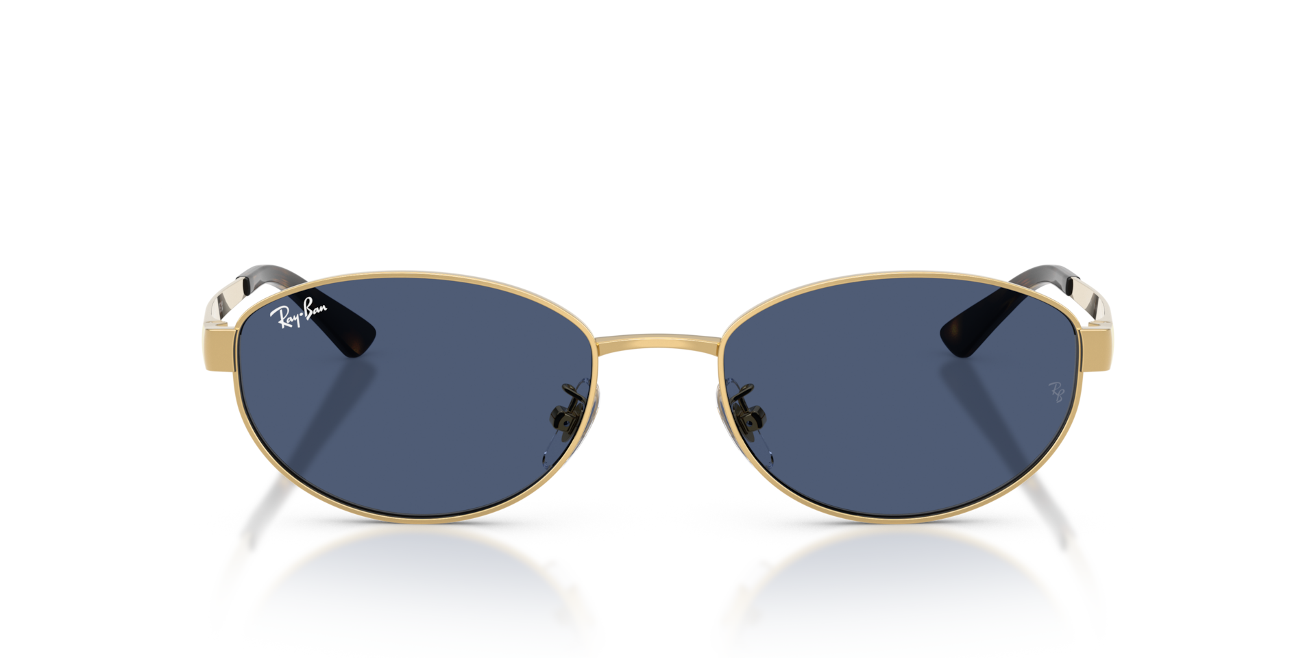 RAY-BAN Unisex Sunglasses RB3774D  -  Frame color: Arista, Lens color: Dark Blue