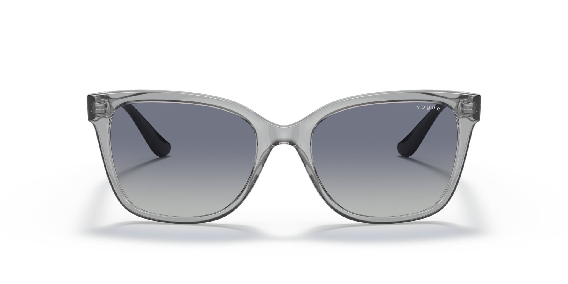 VOGUE EYEWEAR Woman Sunglasses VO5426S  -  Frame color: Transparent Grey, Lens color: Grey Gradient Dark Blue