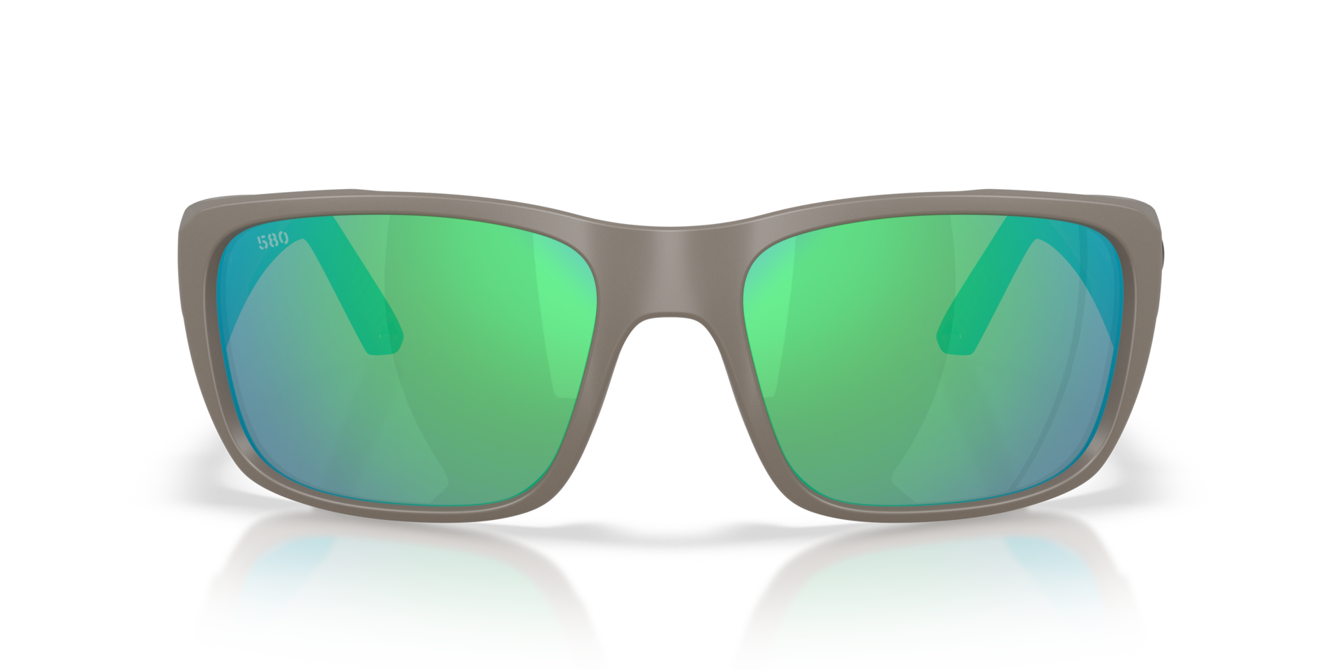 COSTA Man Sunglasses Crudo - Frame color: Olive Shale, Lens color: Green Mirror