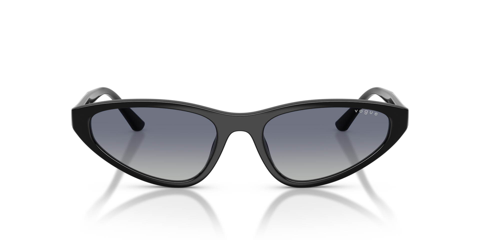VOGUE EYEWEAR Woman Sunglasses VO5726SU  -  Frame color: Black, Lens color: Grey Gradient Blue