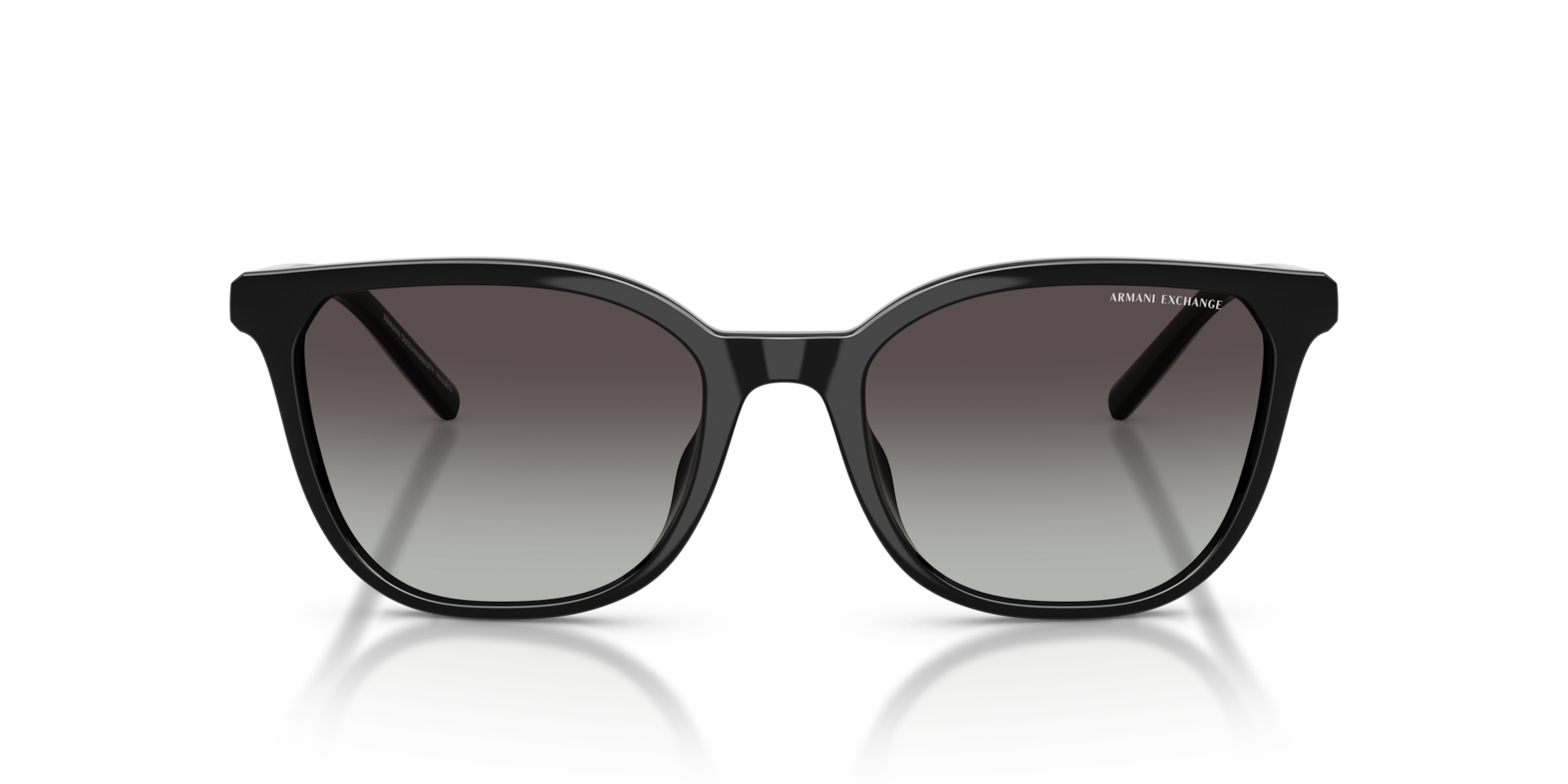 ARMANI EXCHANGE Woman Sunglasses AX4168SU  -  Frame color: Shiny Black, Lens color: Grey Gradient