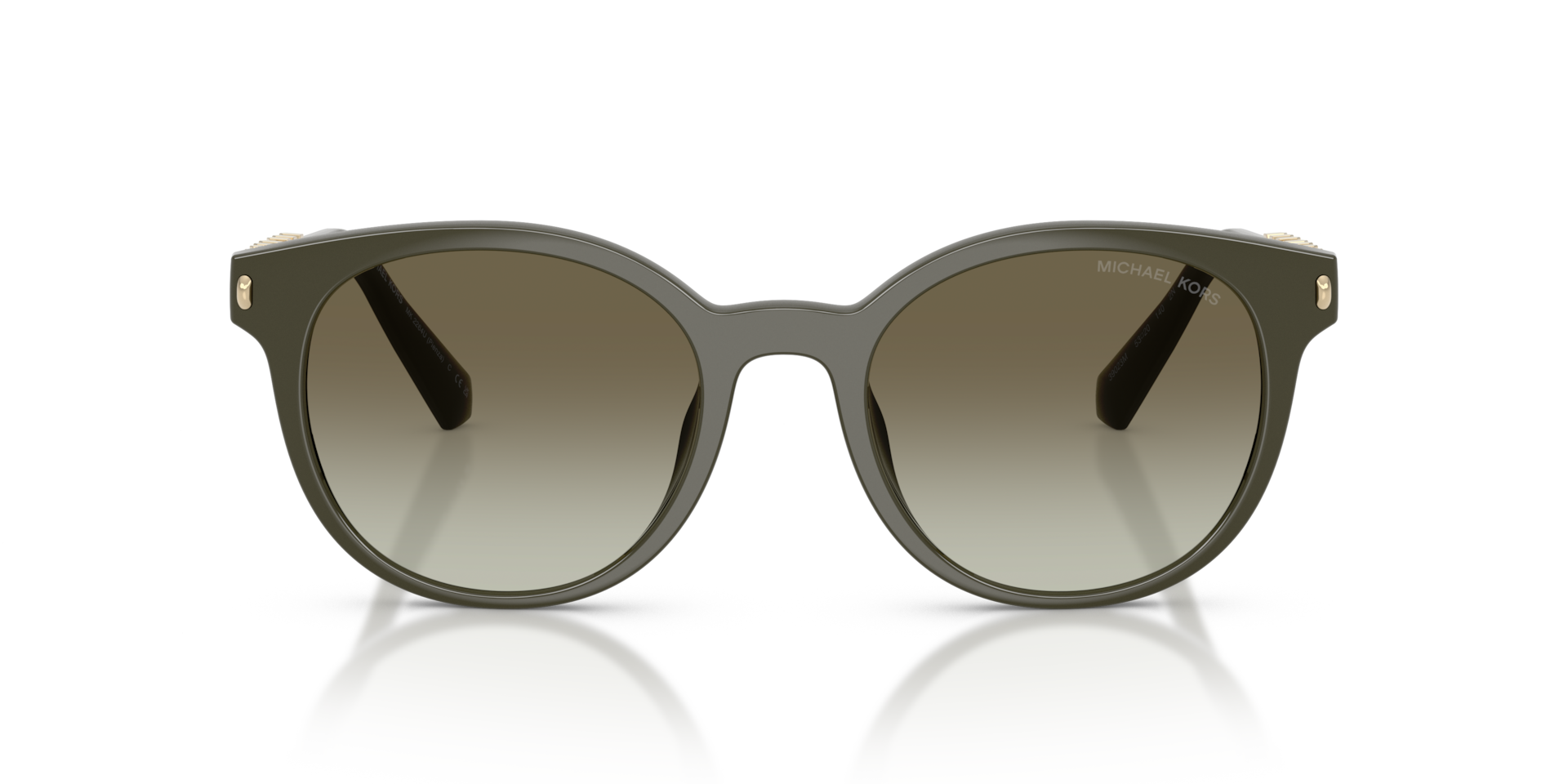 MICHAEL KORS Woman Sunglasses Pienza  -  Frame color: Olive, Lens color: Green Gradient