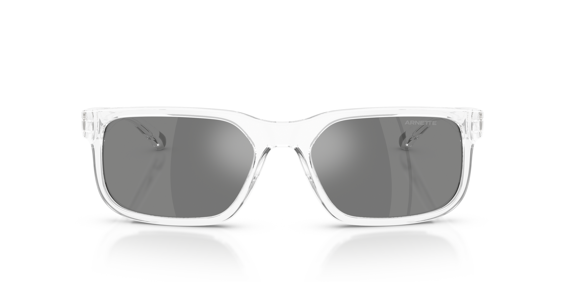ARNETTE Man Sunglasses AN4372  -  Frame color: Crystal, Lens color: Grey Mirror Silver