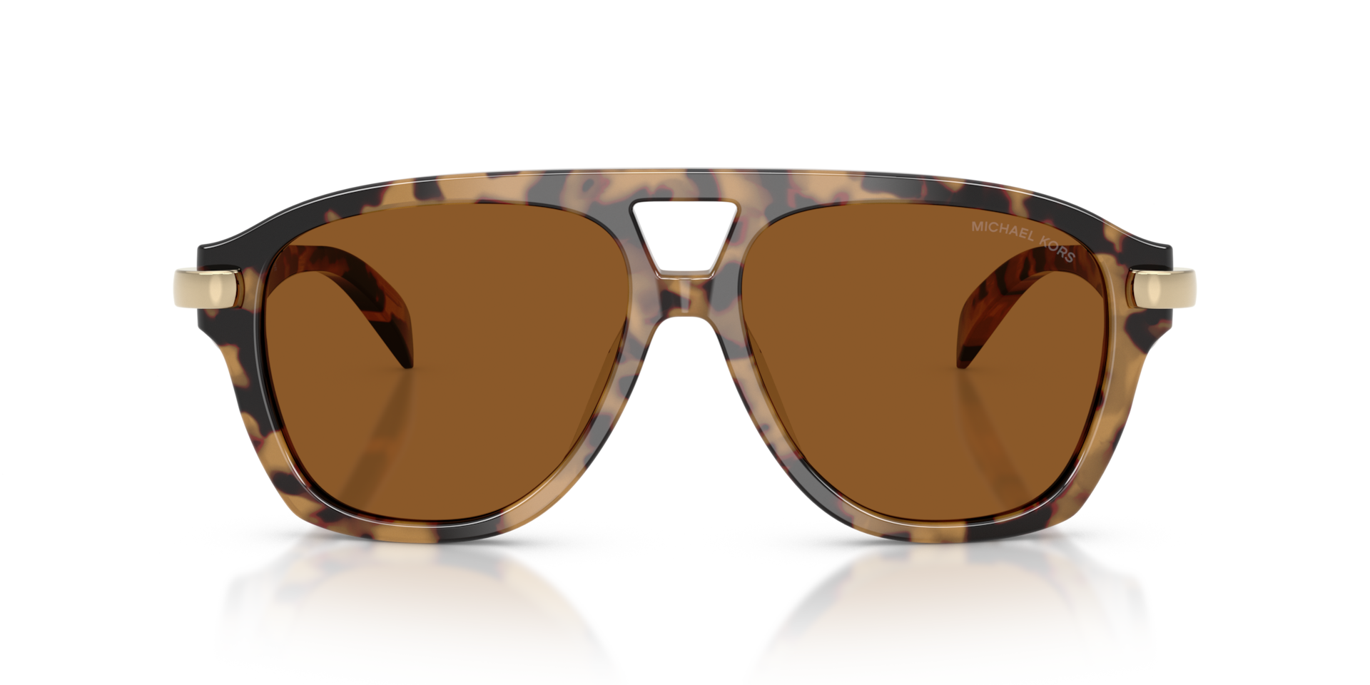 MICHAEL KORS Woman Sunglasses Grenada - Frame color: Vintage Tortoise, Lens color: Amber
