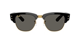 Ray-Ban Sunglasses RB0316S MEGA CLUBMASTER BLACKED OUT COLLECTION