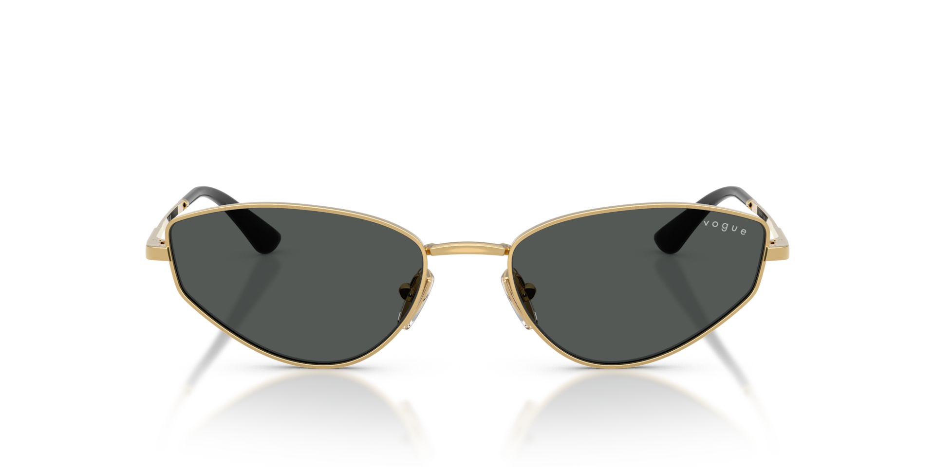 VOGUE EYEWEAR Woman Sunglasses VO4339S  -  Frame color: Gold, Lens color: Dark Grey
